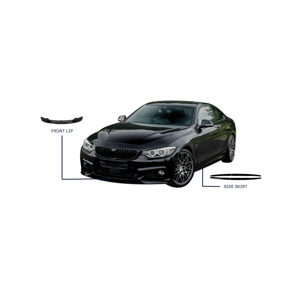 BMW 4 SERIES F32 (2014-2020) Full Body Kit – Gloss Black