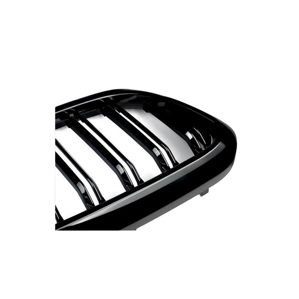 Front Grille Gloss Black Double Line - BMW 5 series G30 PRE LCI (2018-2020)