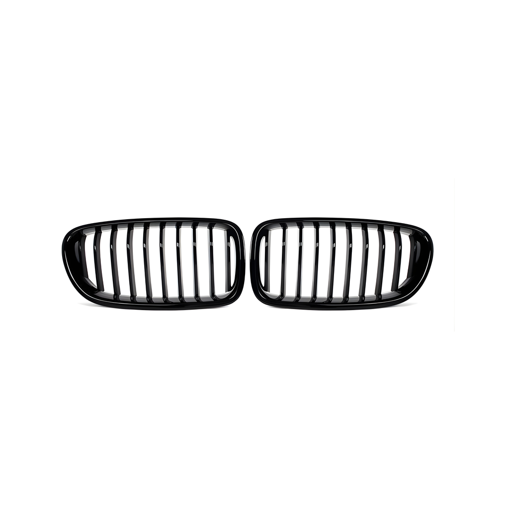 Front Grille Gloss Black - BMW 5 series F10 (2010-2017)