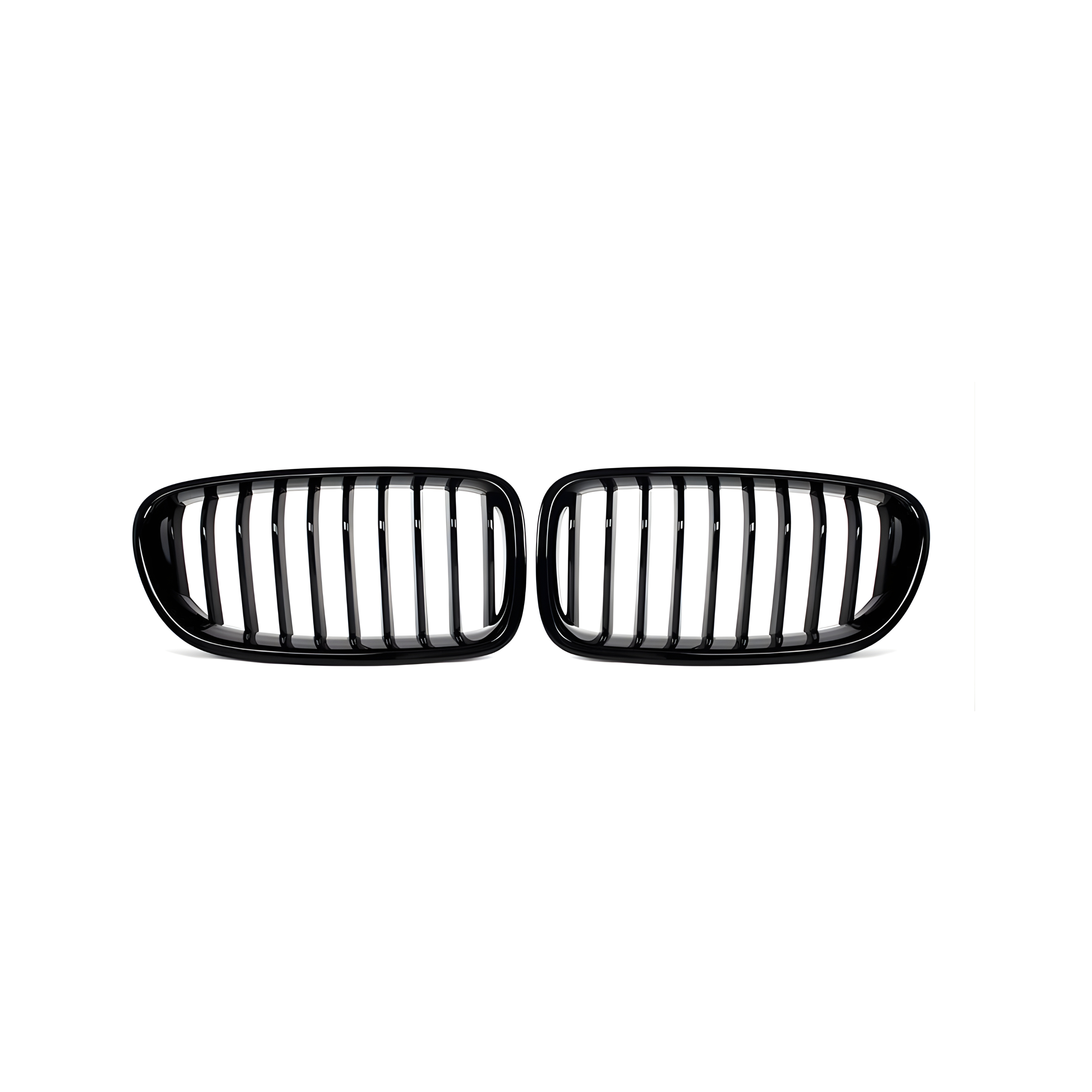 Front Grille Gloss Black - BMW 5 series F10 (2010-2017)