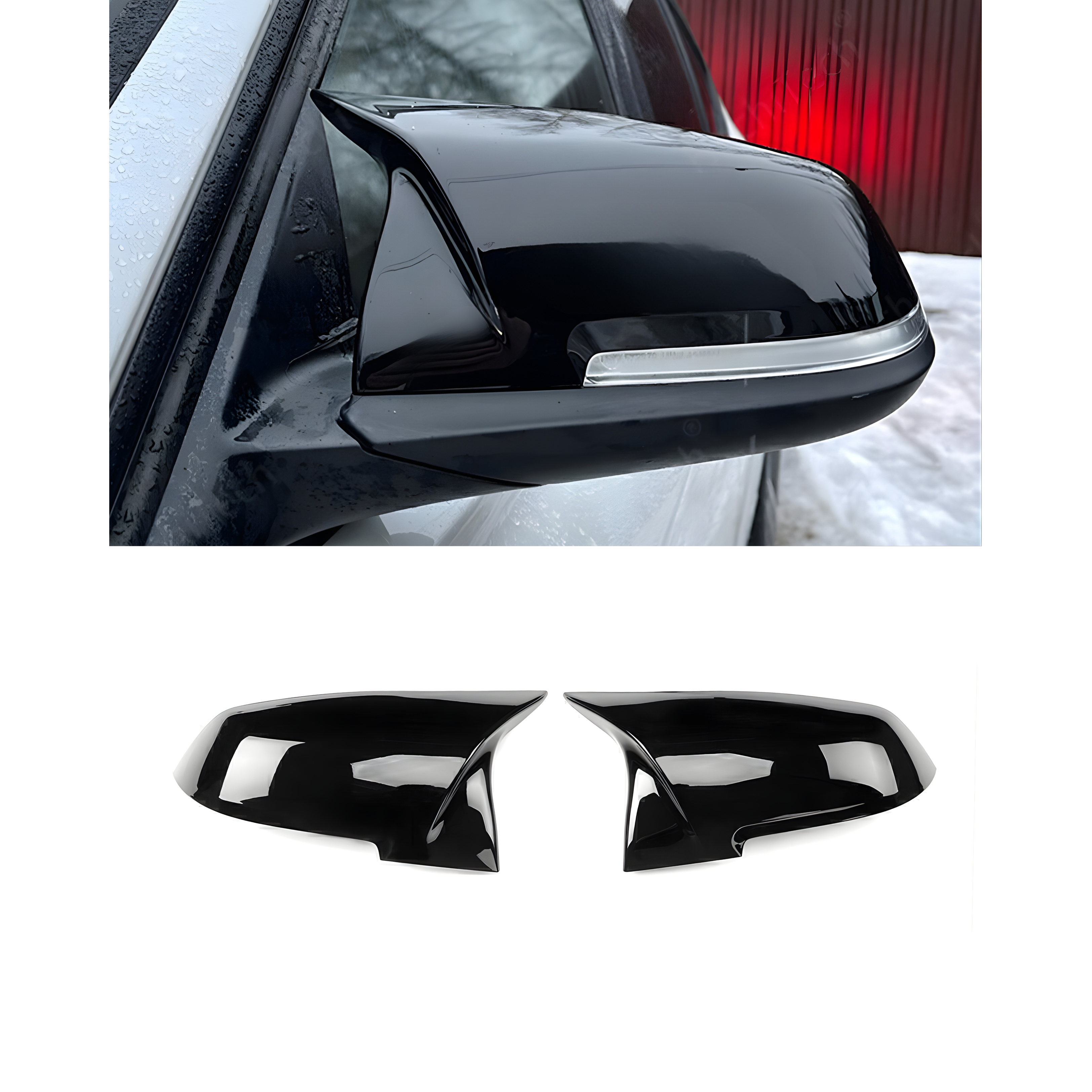 Mirror Cover Set Pair – Custom Fit for BMW 4 series F32 / 3 series F30