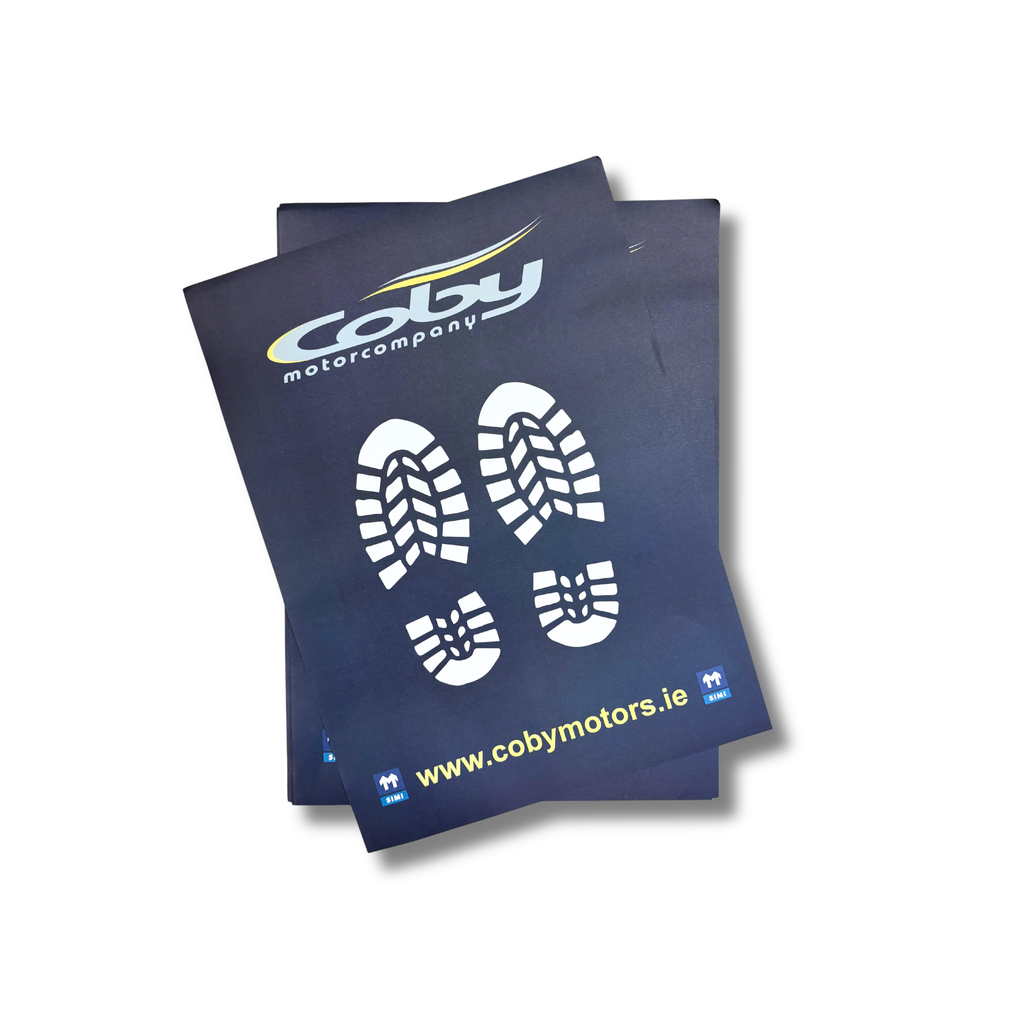 Custom Paper Floor Mats - Set of 1000