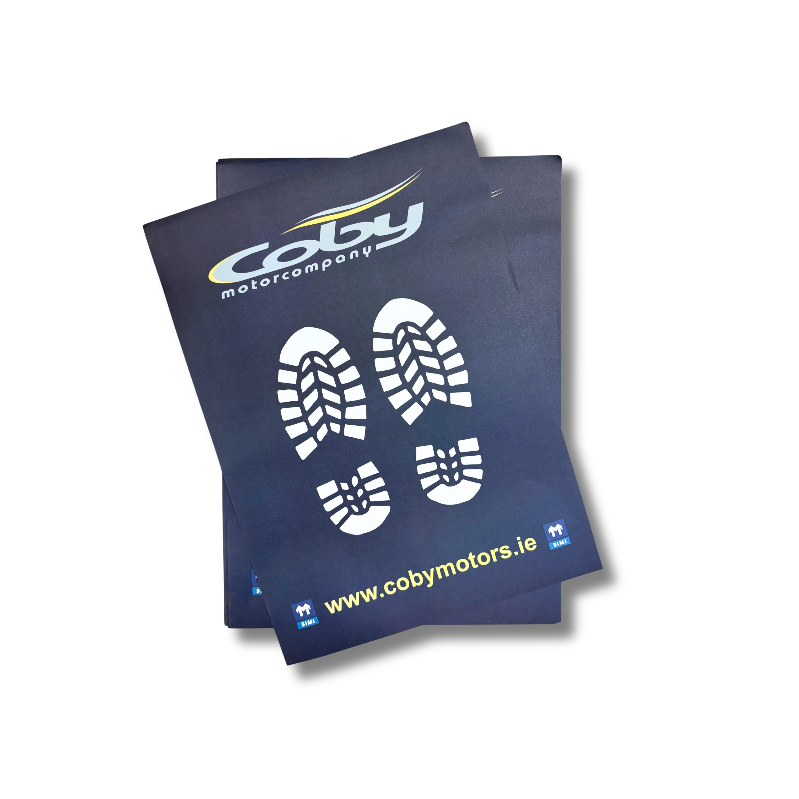 Custom Paper Floor Mats - Set of 1000