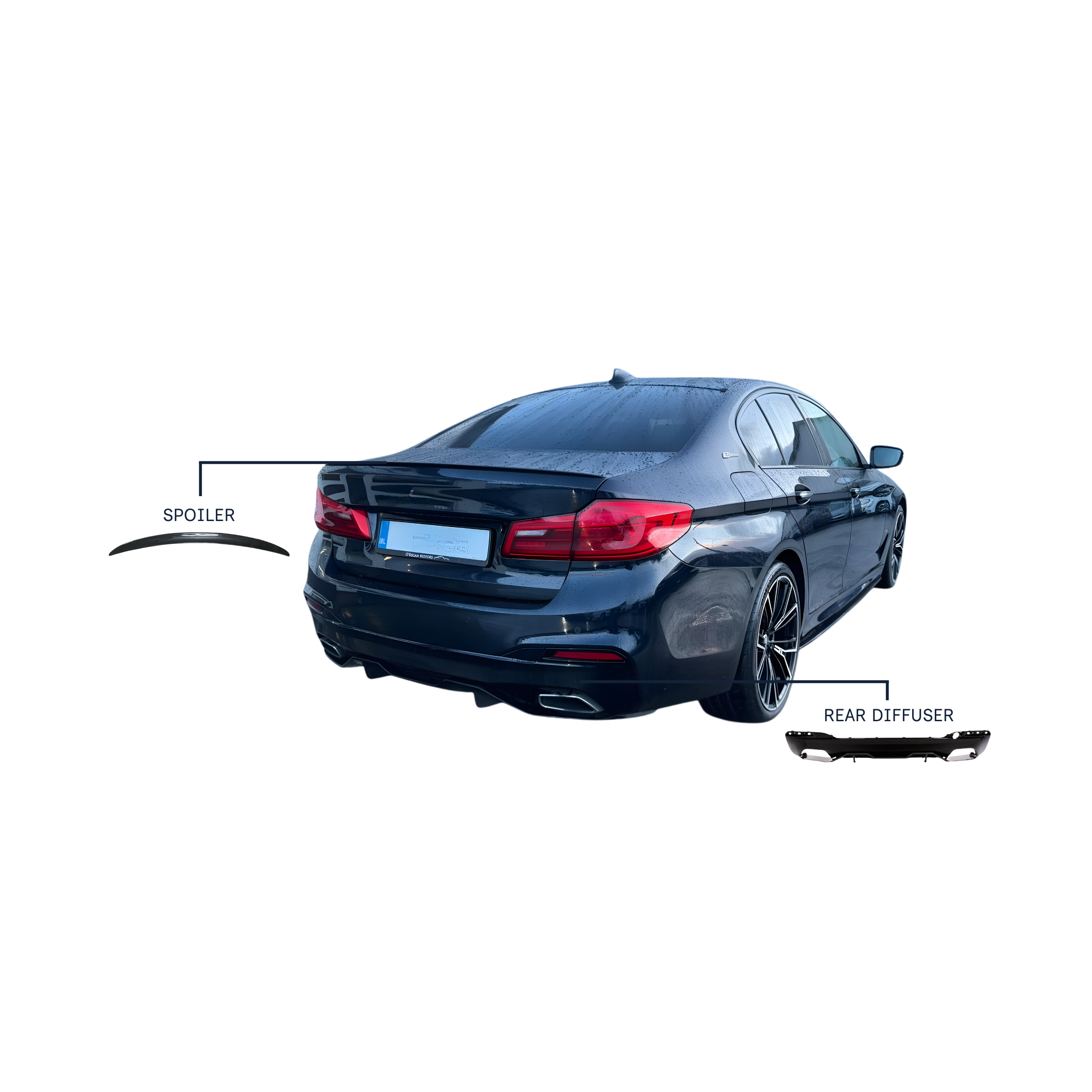 BMW 5 Series G30 PRE-LCI Body Kit - 2018 to 2020