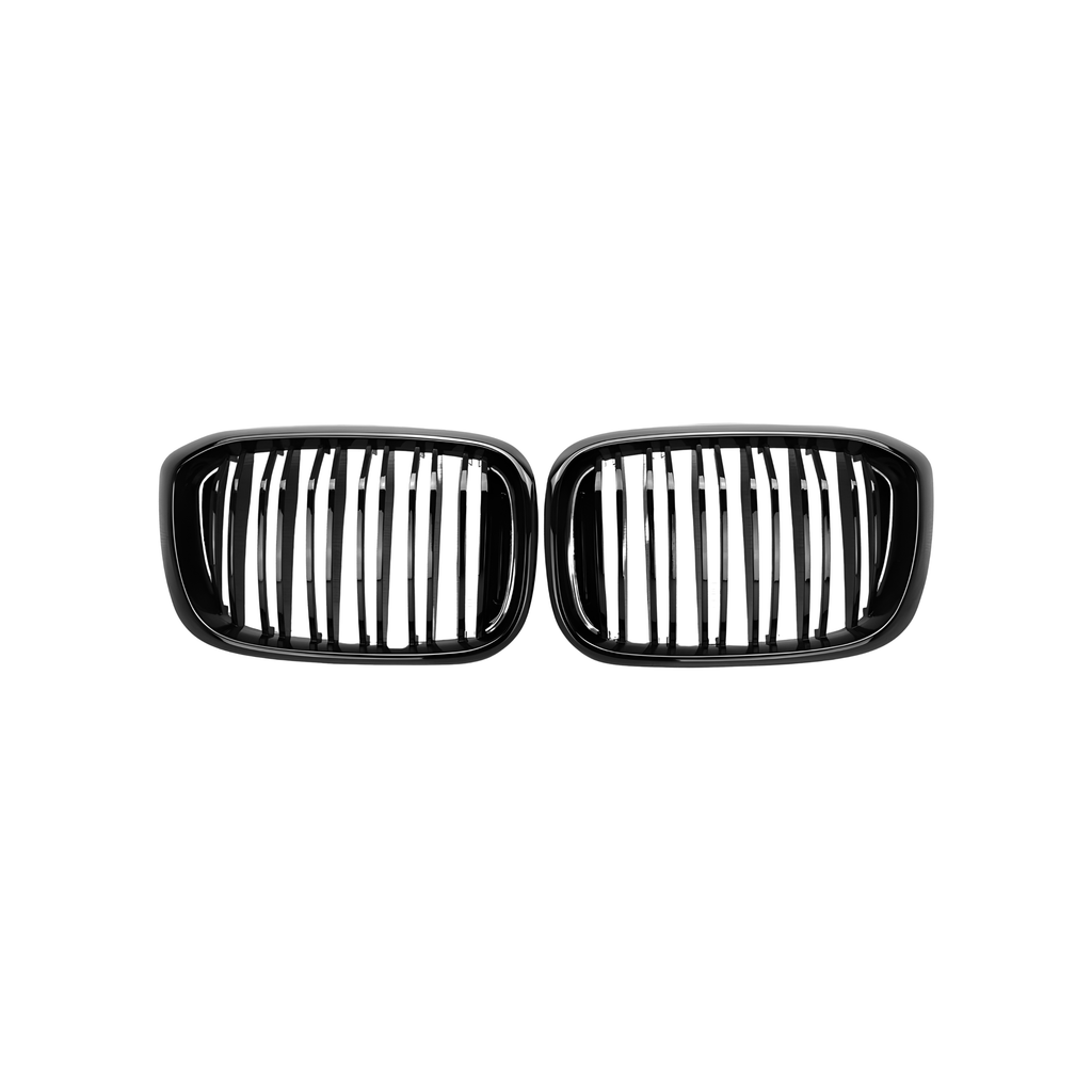 Front Grille Gloss Black Double Line- BMW X3 G01 (2018-2020)