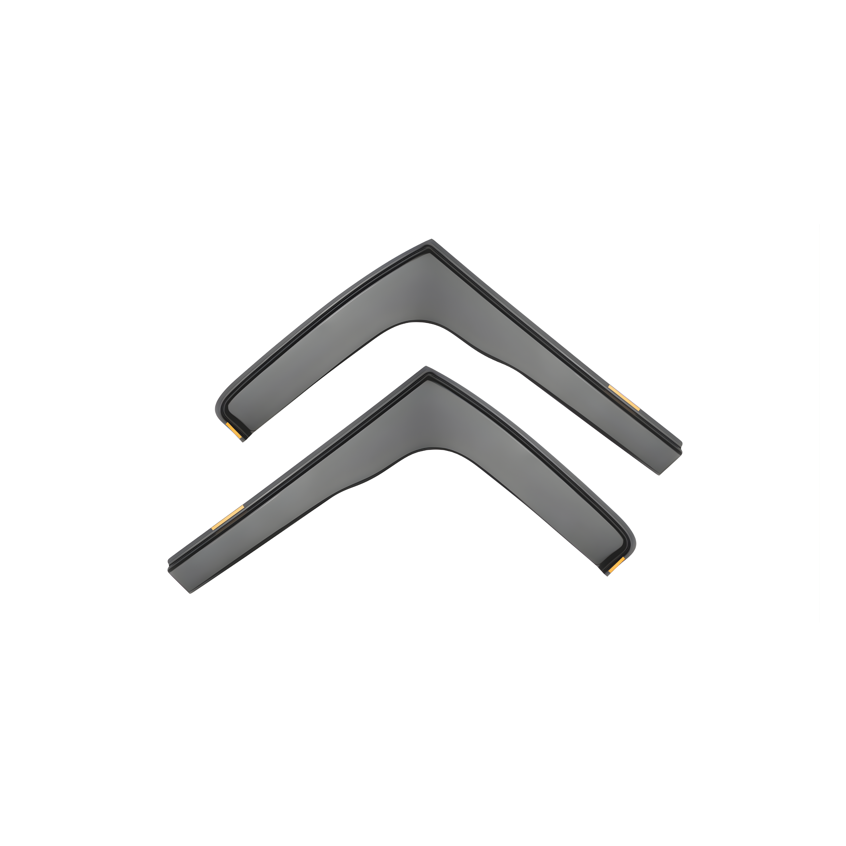 Window Deflectors for Renault TRAFIC X82 2014+ – Set of 2