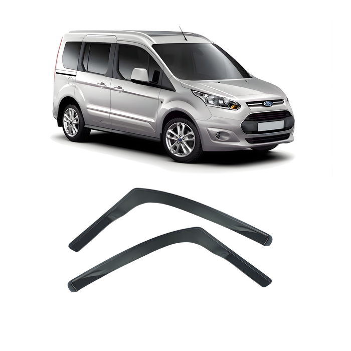 Window Deflectors for FORD TRANSIT CONNECT 2014/2020 – Set of 2