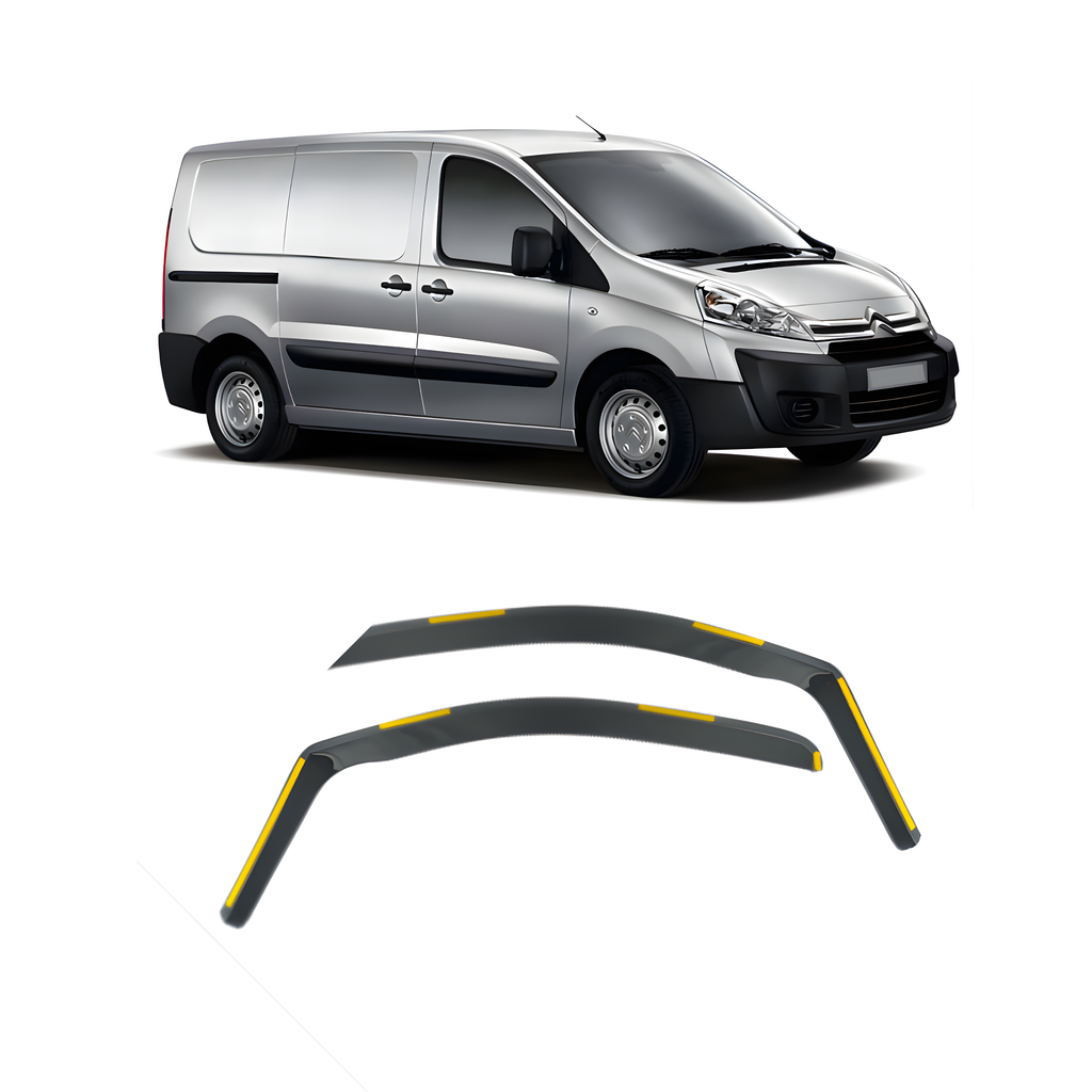 Window Deflectors for Citroen Jumpy 2016+ – Set of 2