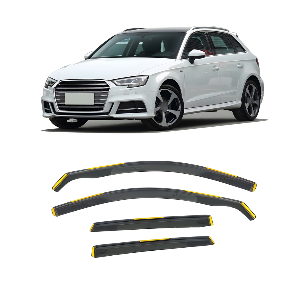 Window Deflectors for AUDI A3/S3 SPORTBACAK 2012/2020 – Set of 4