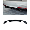 Rear Diffuser for BMW 3 Series F30 – Gloss Black Twin Exhaust