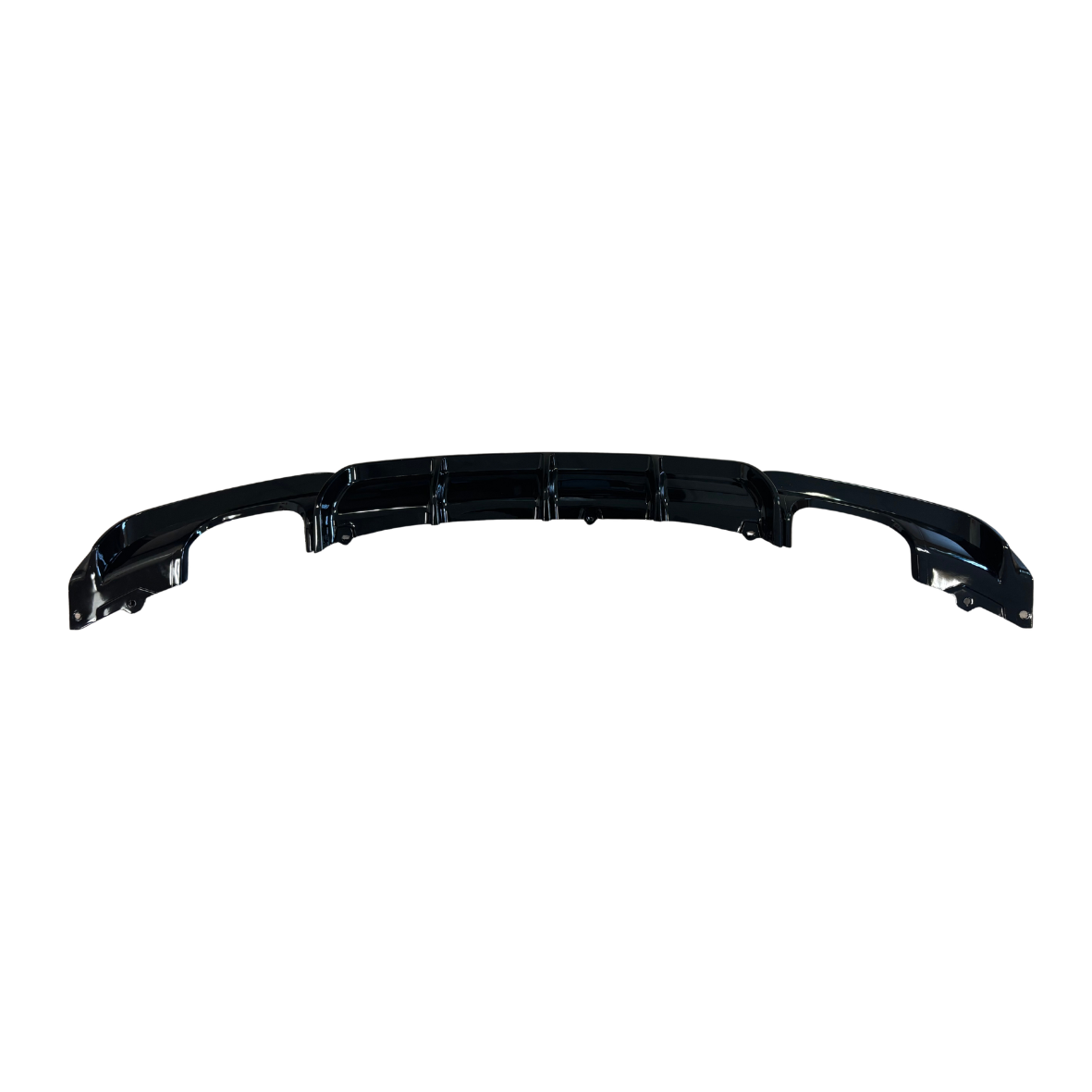 Rear Diffuser for BMW 3 Series F30 – Gloss Black Twin Exhaust