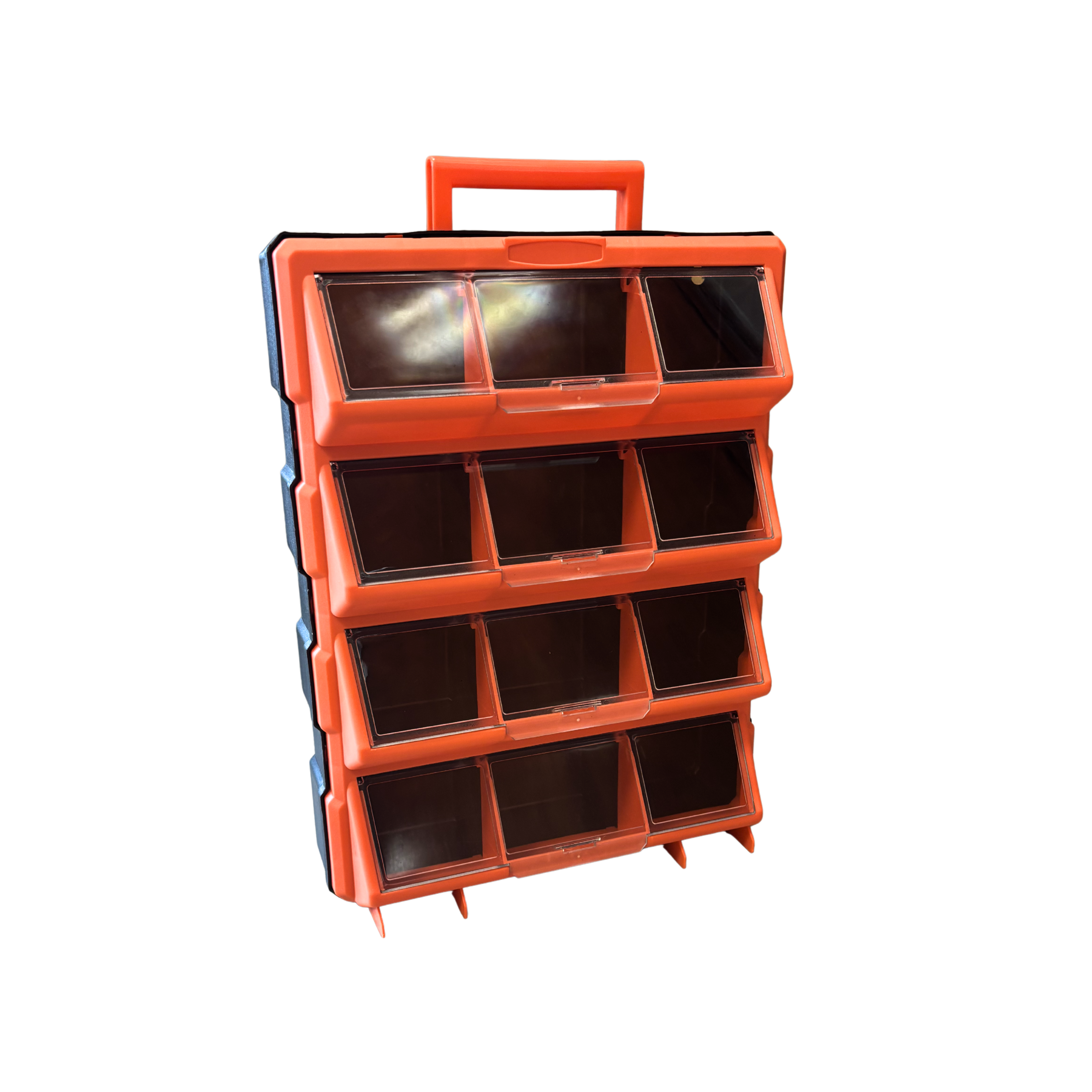 12-Drawer Wall-Mount Storage Box