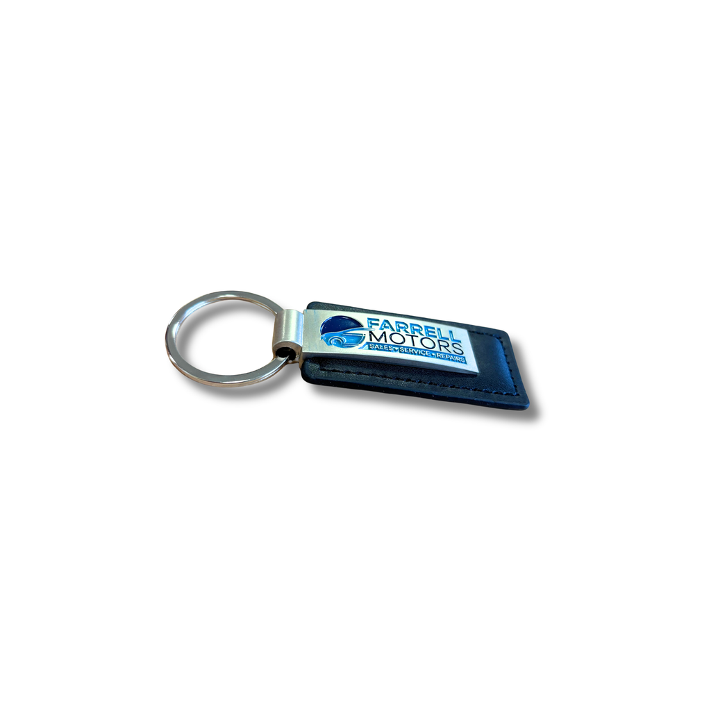 Custom Leather-Effect Keyrings – Rectangle Shape (500 pcs)