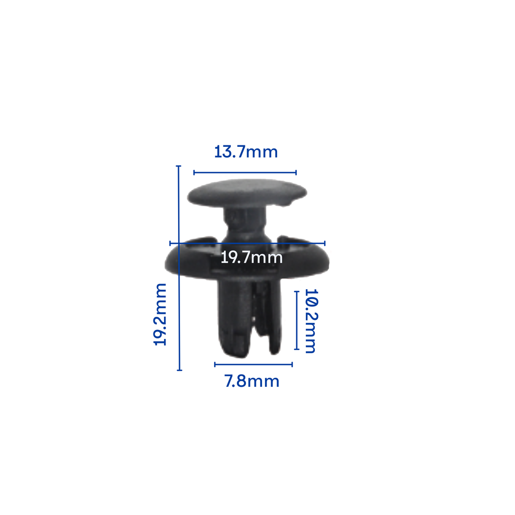 Body Panel Clips – 50 Pieces (Single Model)