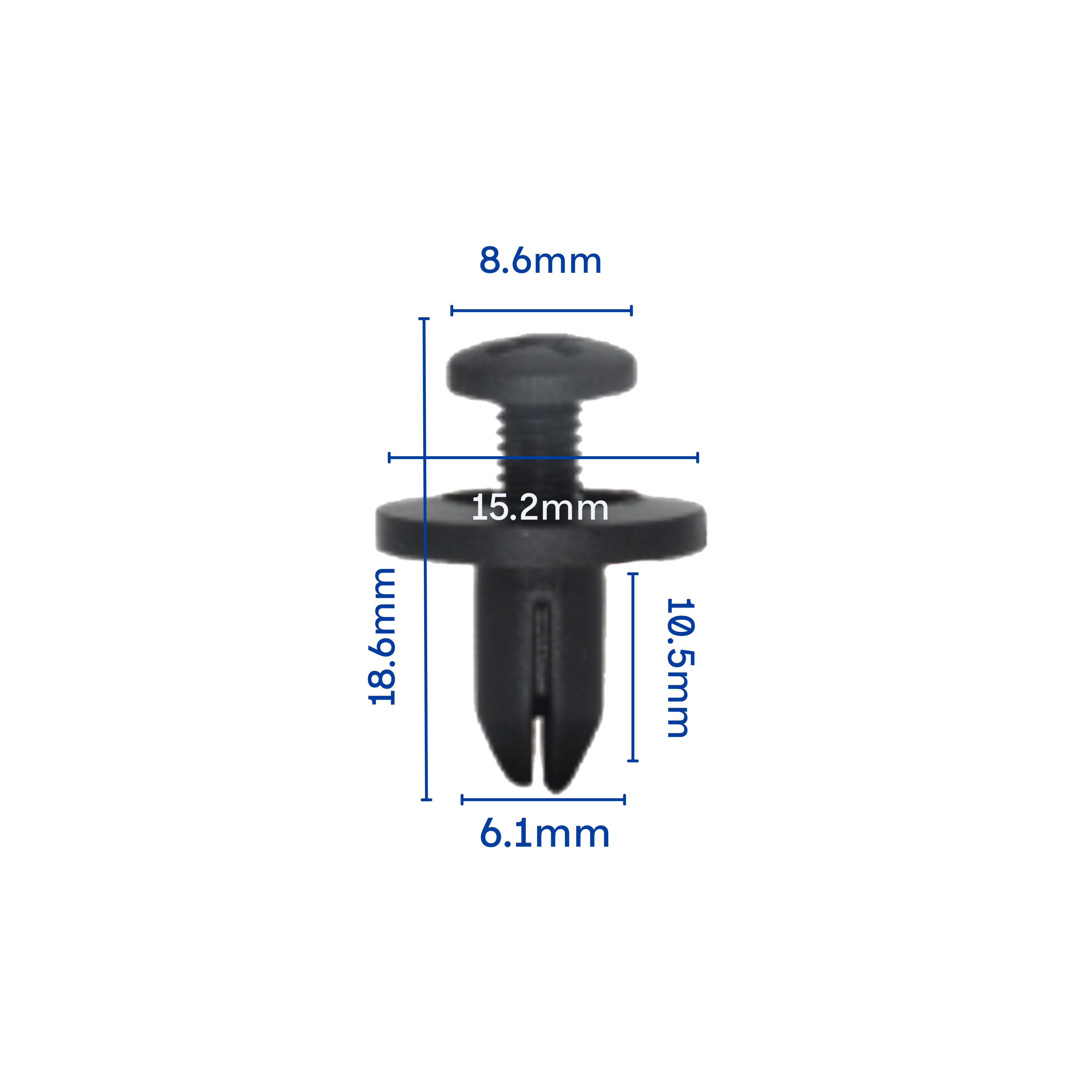 Body Panel Clips – 50 Pieces (Single Model)