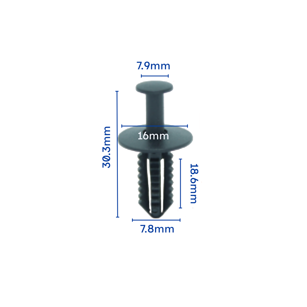 Body Panel Clips – 50 Pieces (Single Model)