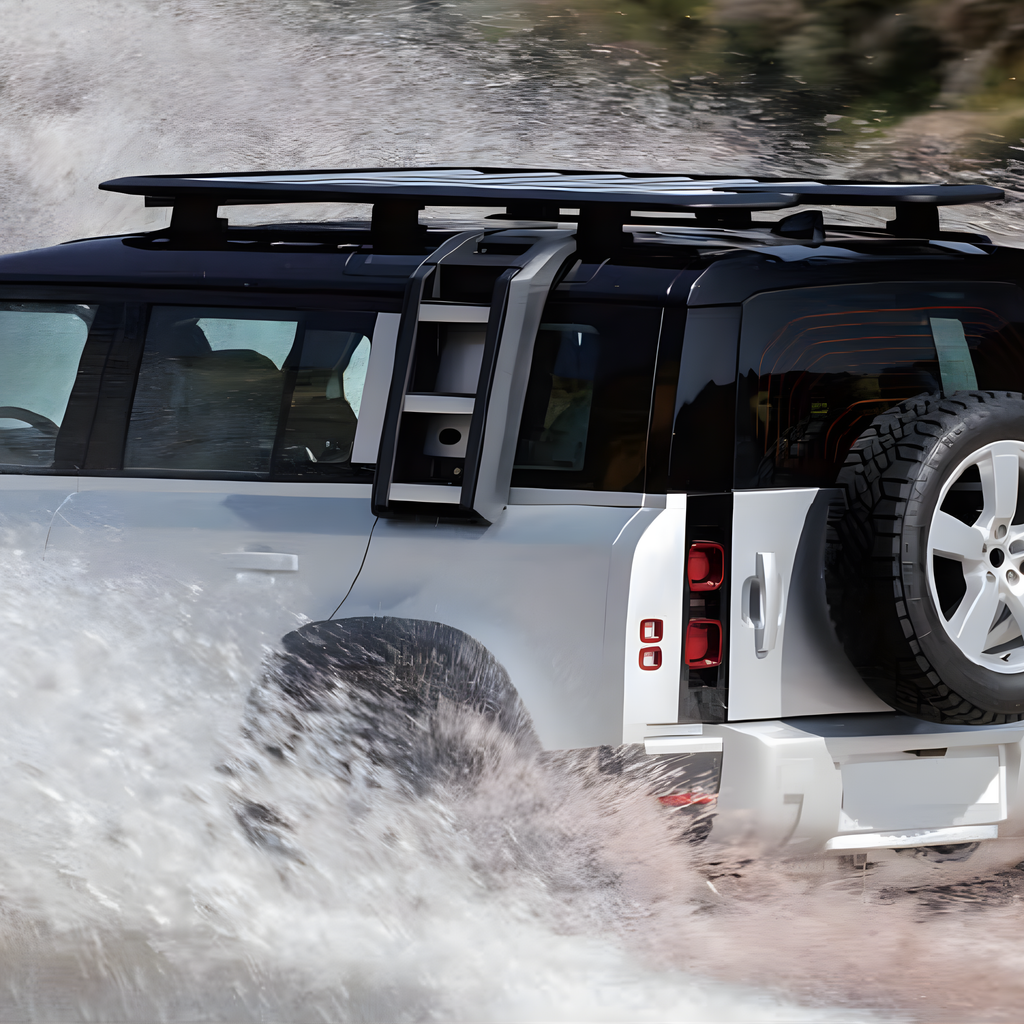 Defender Rood Ladder SIDE DOOR CLIMBING LADDER FOR LAND ROVER DEFENDER – Chlosin