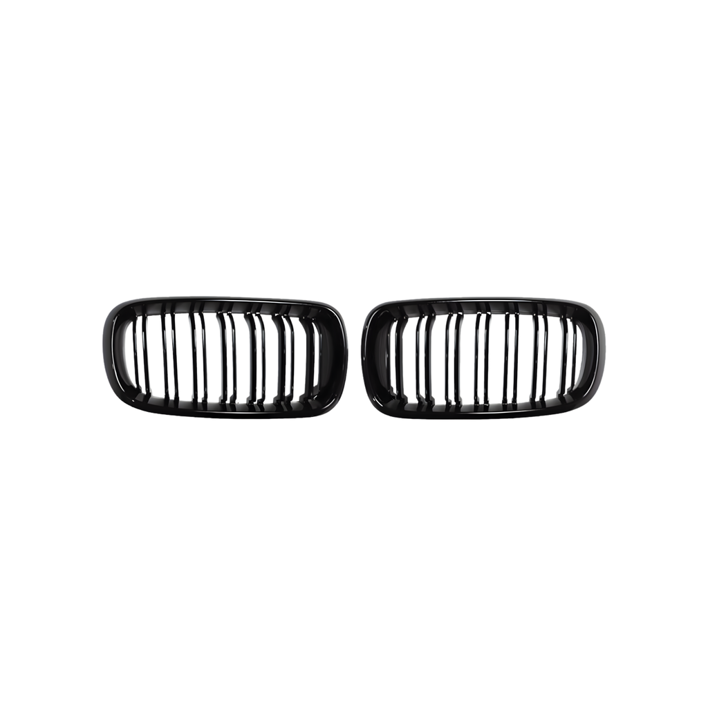 Front Grille Gloss Black Double Line -  BMW X5 F15 (2015-2019)