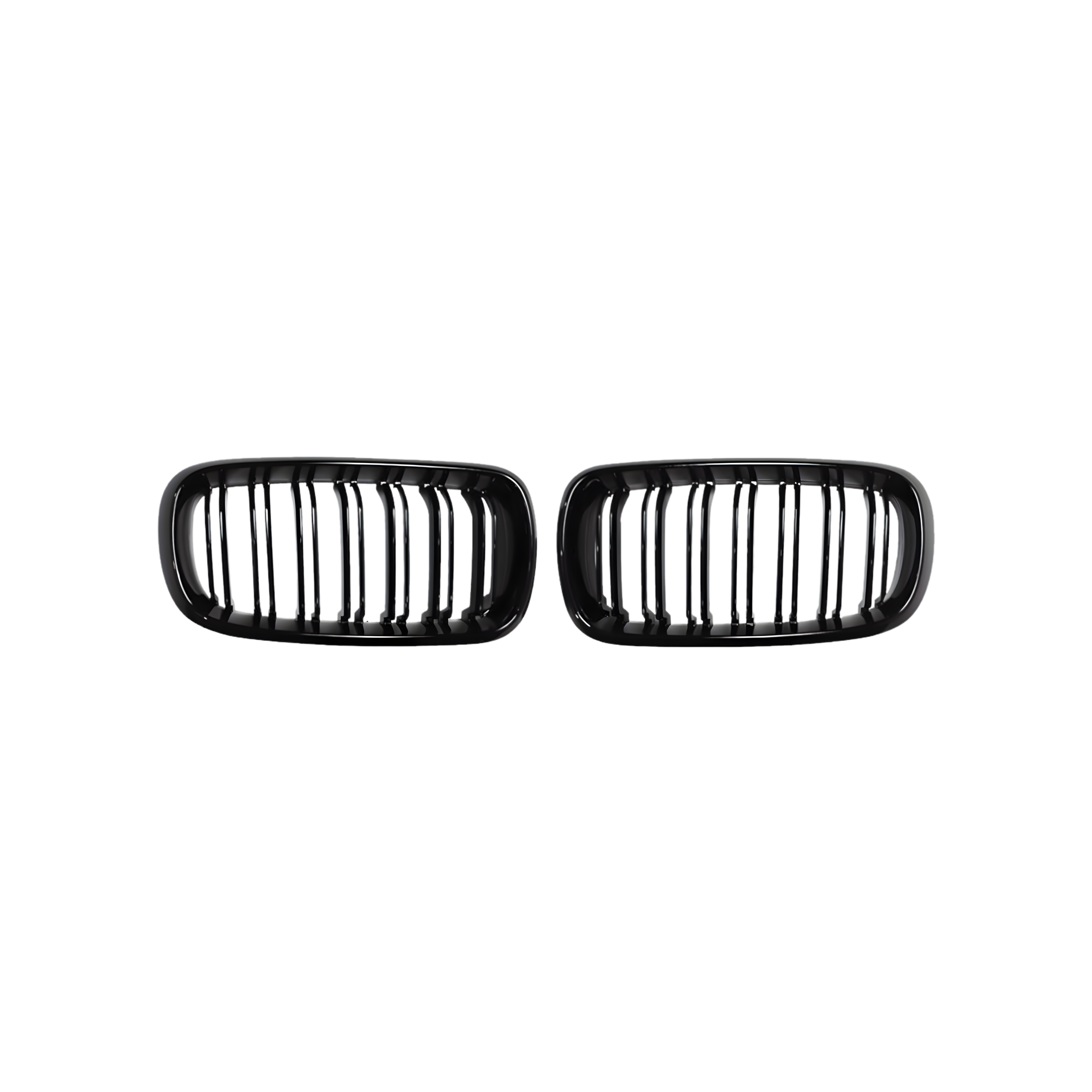Front Grille Gloss Black Double Line -  BMW X5 F15 (2015-2019)