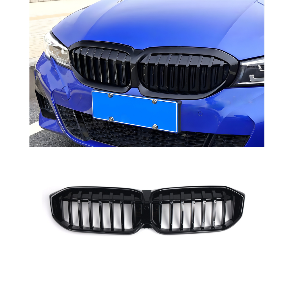 Front Grille Gloss Black - BMW 3 series G28 2023+
