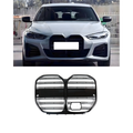 Front Grille Gloss Black Double line - BMW 4 series G26 (2021+)