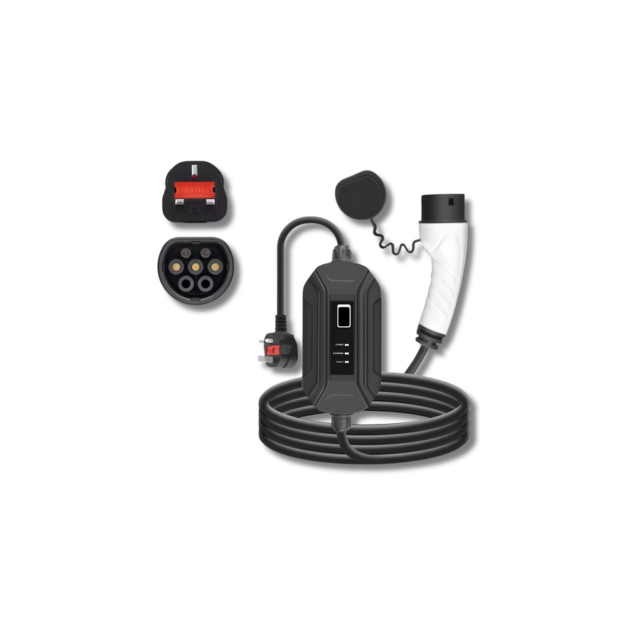 Type 2 Portable EV Charger – 5m / 10m