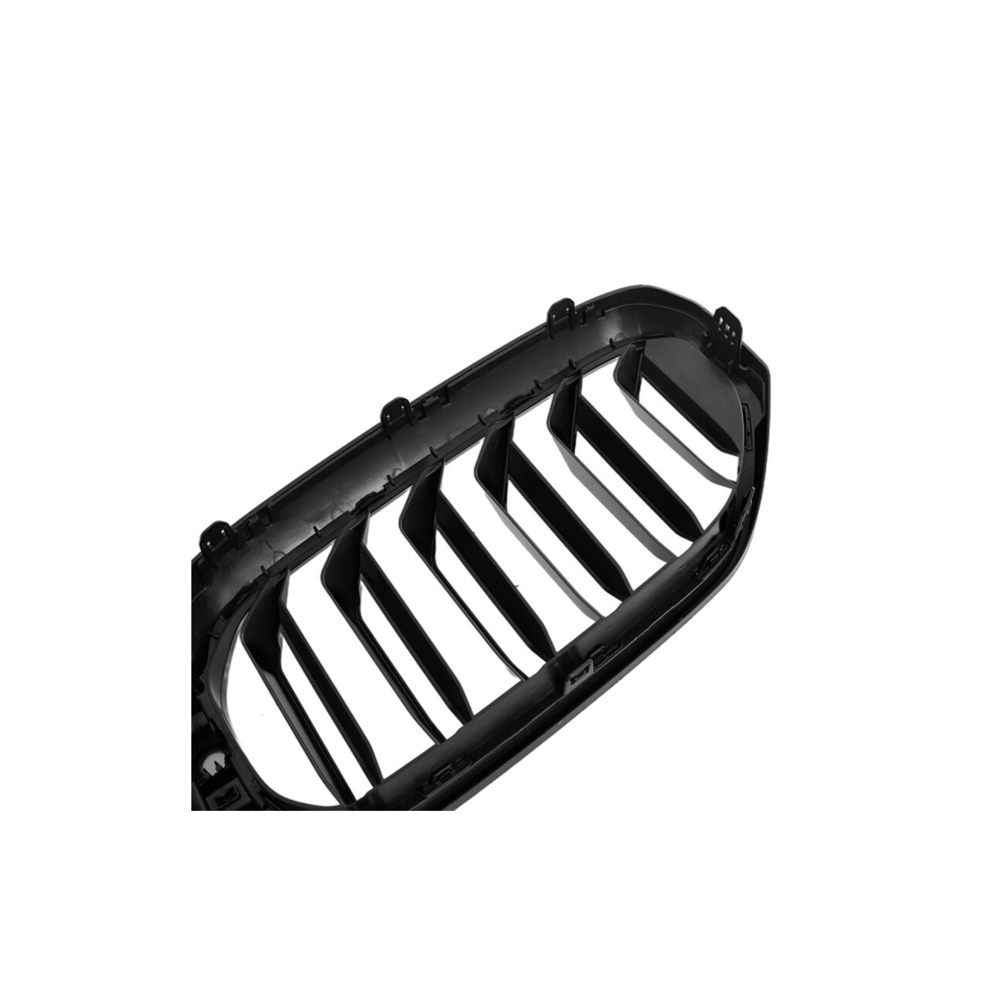 Front Grille Gloss Black Double Line - BMW 5 series G30 LCI (2021+)