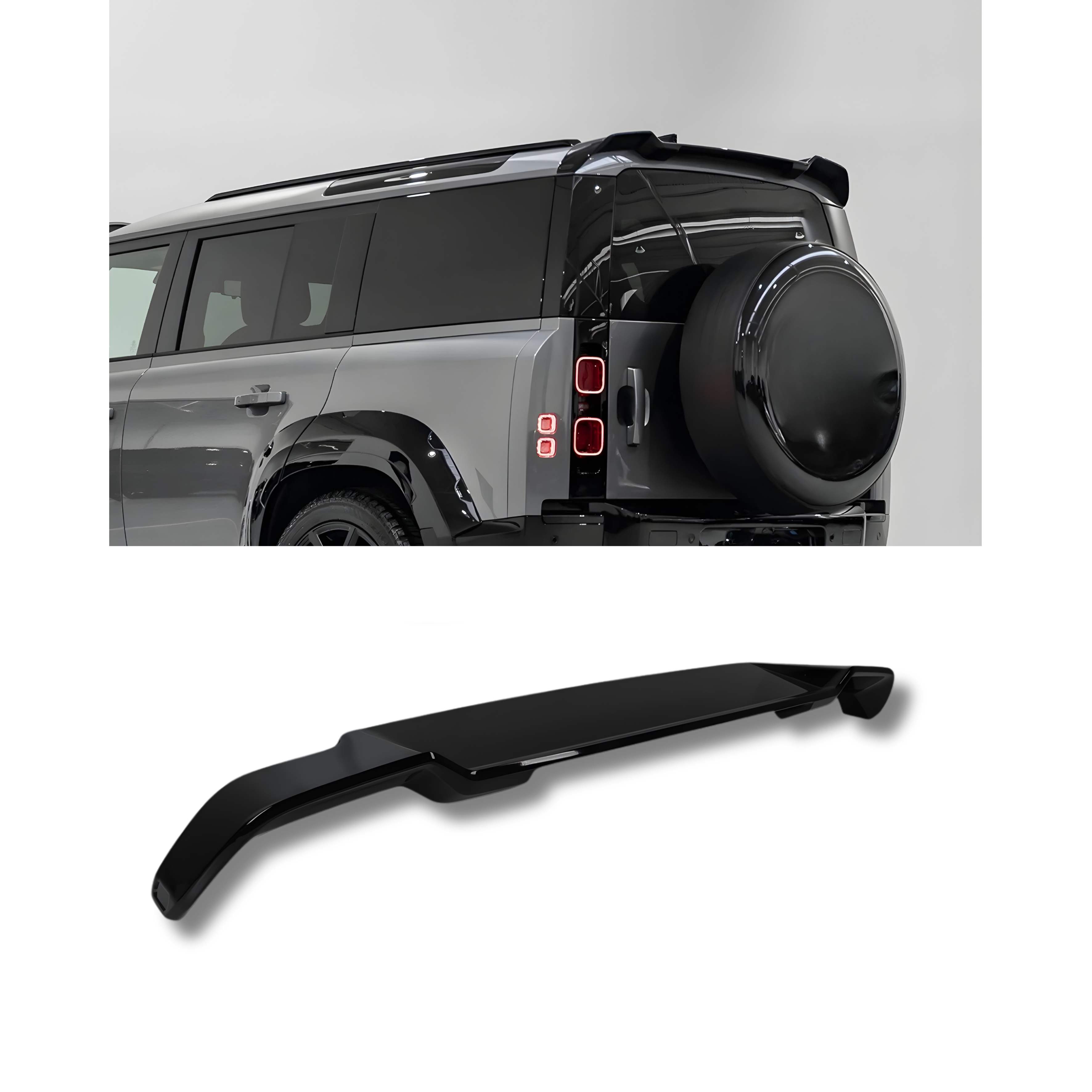Rear Roof Spoiler Fits Land Rover Defender 2020+