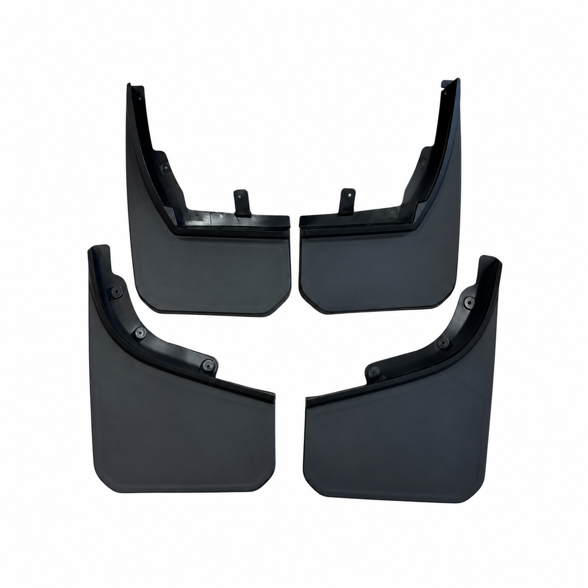 Mud Flaps – Splash Guards - Defender - 4PCS - BLACK (Widening Version)